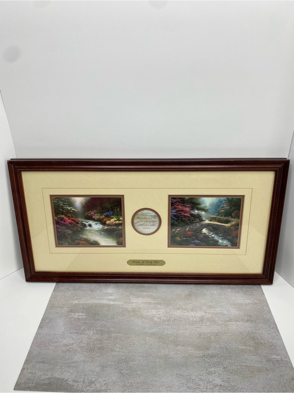 Thomas Kinkade open edition inspirational print Streams of Living Water